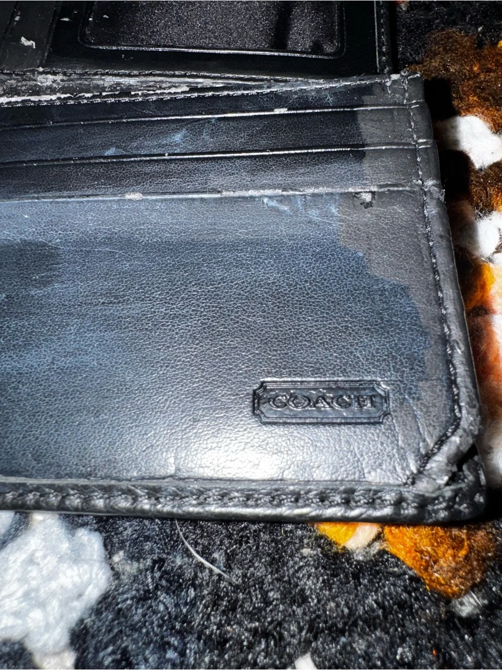 Coach Signature Turnlock Wallet